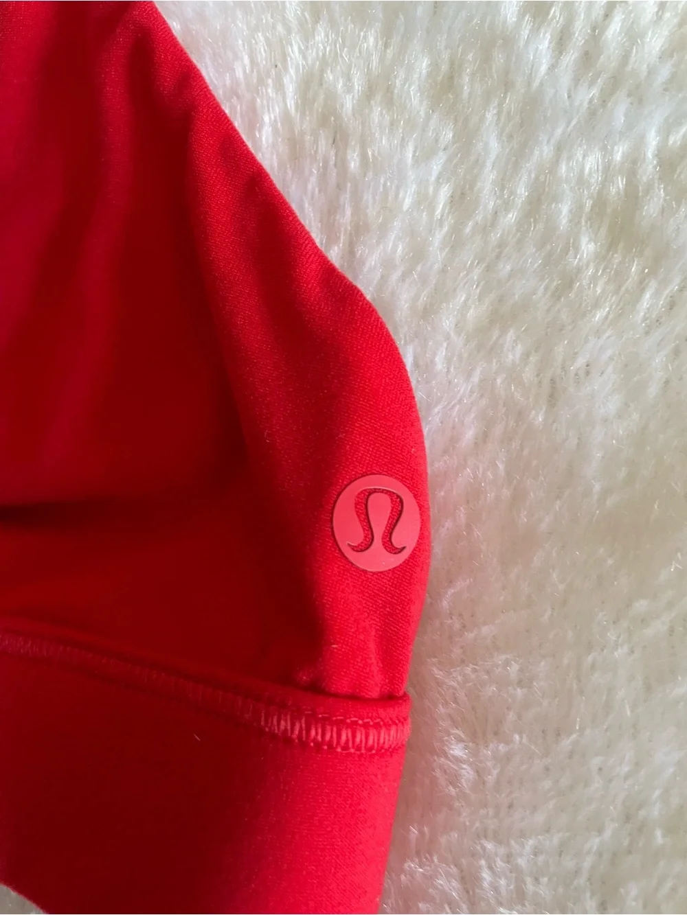 lululemon athletica Red V-Neck Bralette